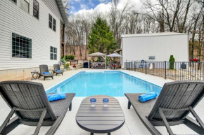 Secluded Branson Escape with Pool and Game Room!